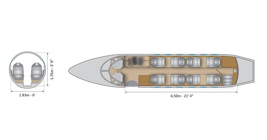 jet privato Beechcraft Hawker 800 XP
